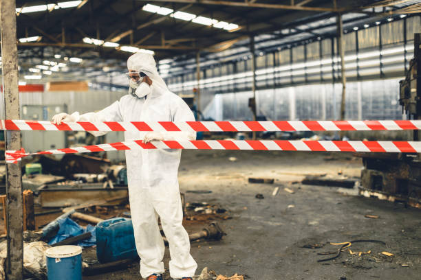 Professional Infectious Disease Decontamination technician working in West Point, GA